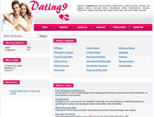 Tablet Screenshot of dating9.com